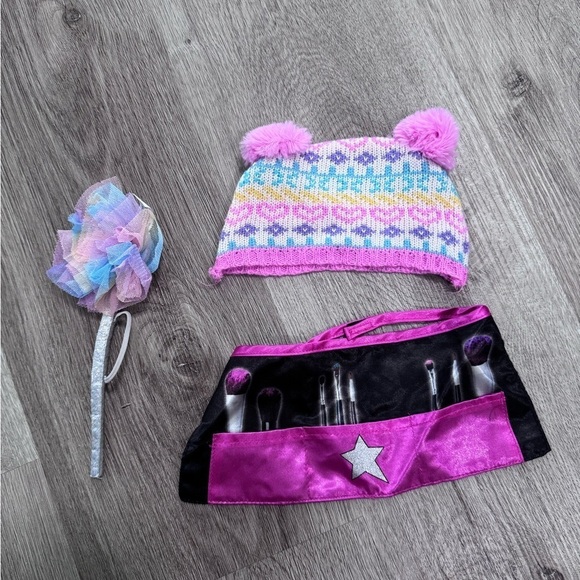 Build A Bear Accessory Lot Hat Makeup Apron Stuffed Animal Accessories - Picture 1 of 4